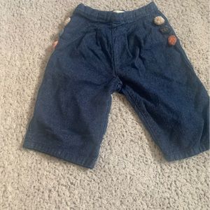 Zara denim crops